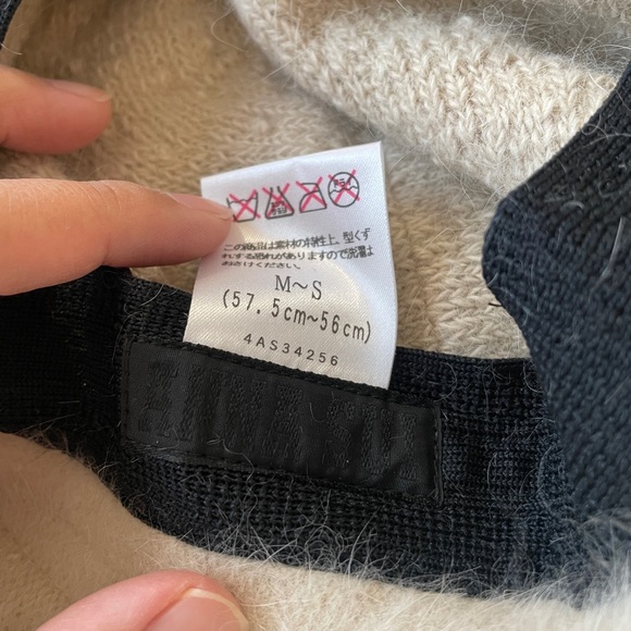 Anna Sui Cream Floral Embellished Hat - Picture 4 of 5